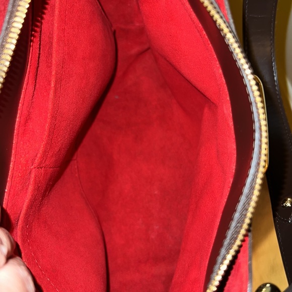 Louis Vuitton Authentic Damier SISTINA PM Shoulder Bag Like New - Picture 14 of 17